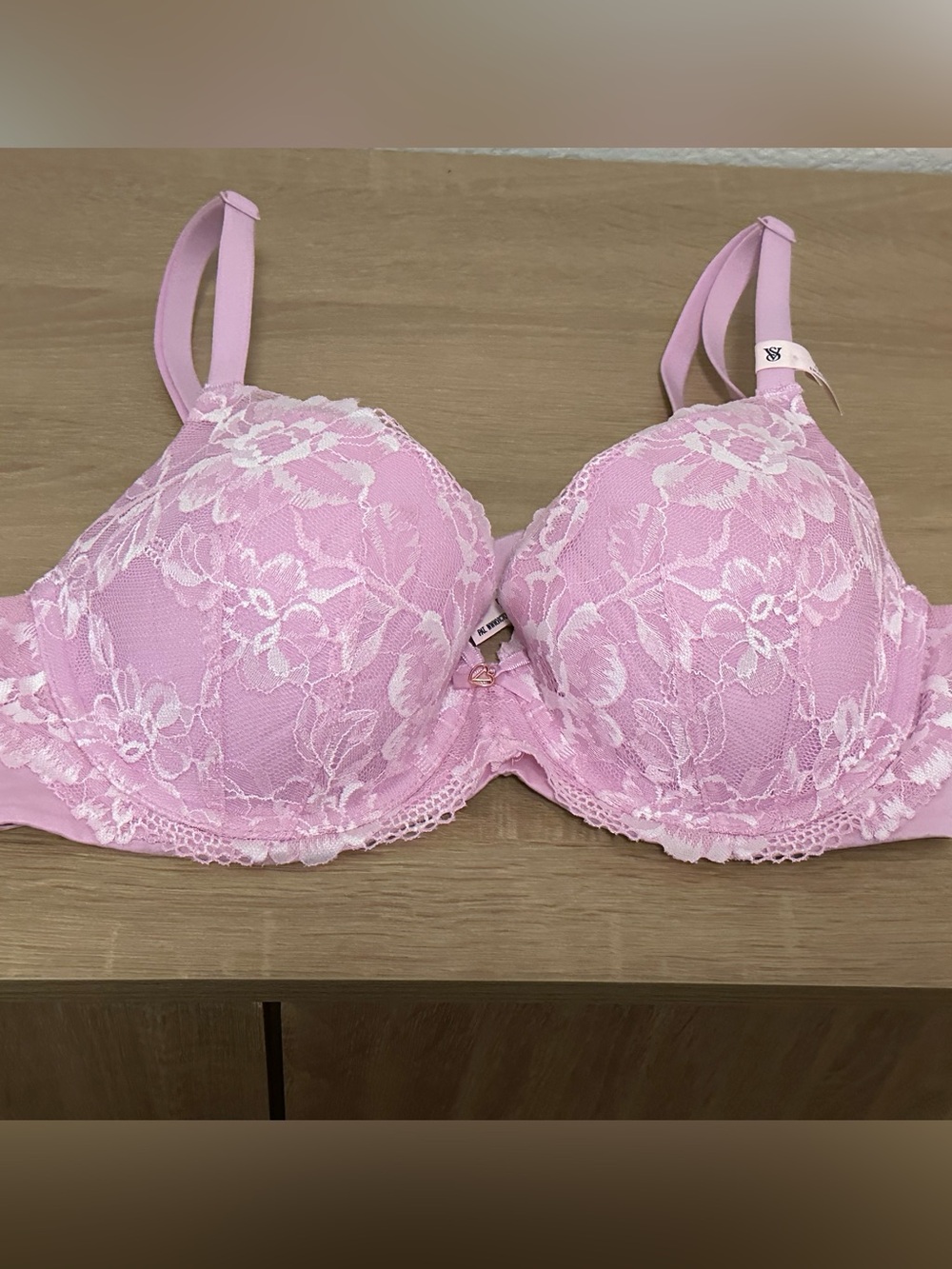Victoria's Secret Pink Lace Underwire Bra